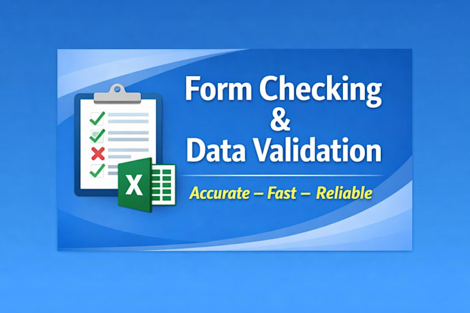 check and validate your forms accurately
