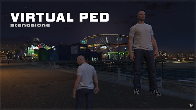 do custom peds, clothing pack and custom chains on your fivem ped