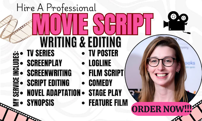 write, edit, format screenplay stageplay TV series, screenwriting in final draft