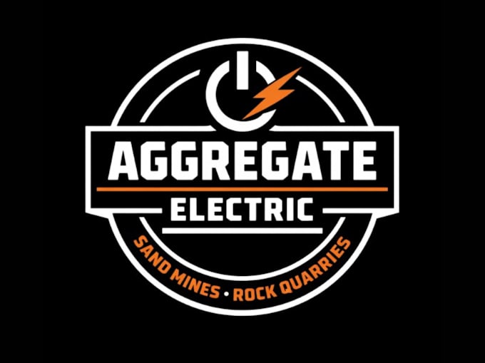 do modern super impressive electric logo