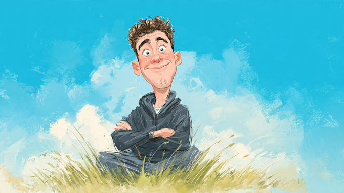 draw your avatar, cartoon, caricature portrait