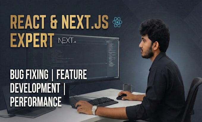 Risolvere bug e sviluppare funzionalità in react js e next js