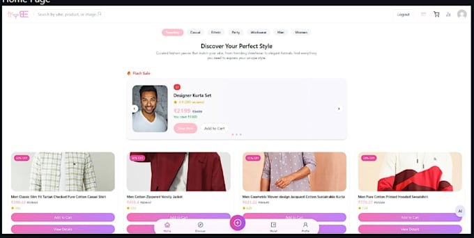 create an end to end web application from design to deployment