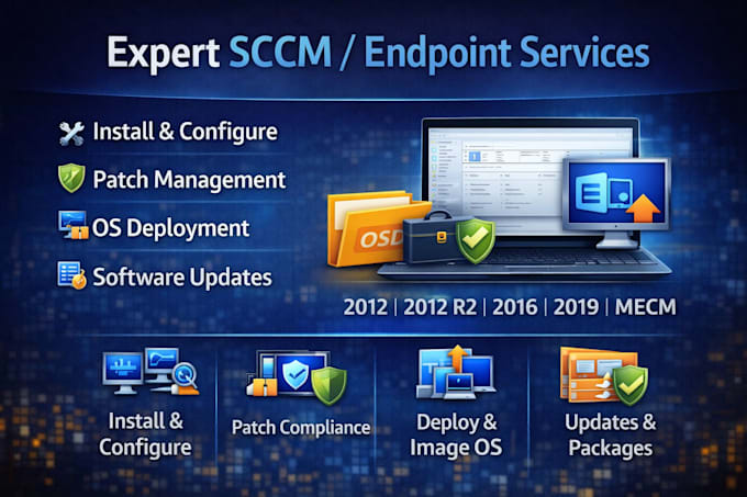 upgrade, and troubleshoot sccm , mecm