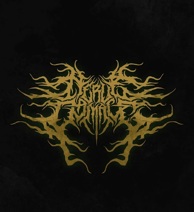 design a metal logo with  original concepts