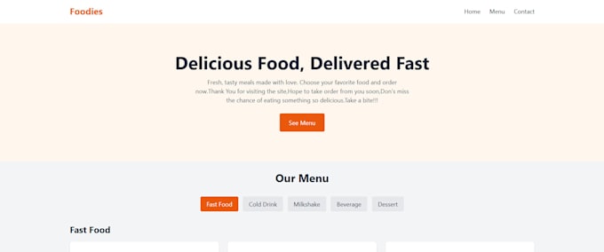 create a responsive HTML  CSS website using tailwind
