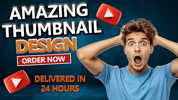 Do eye catchy youtube thumbnail design for you by Usama_bhutta1 | Fiverr