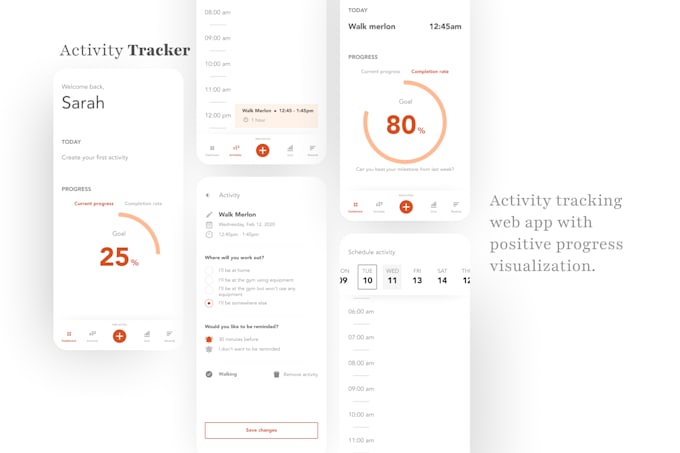 Design mobile app ui screens in figma by Mahiya_design | Fiverr
