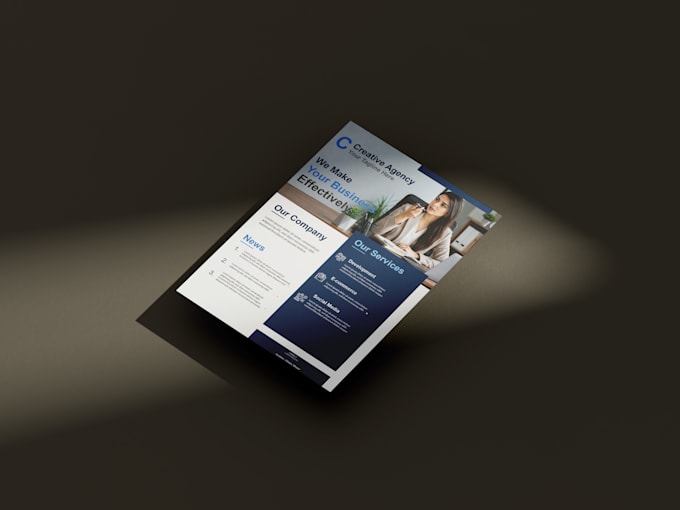 design a professional flyer