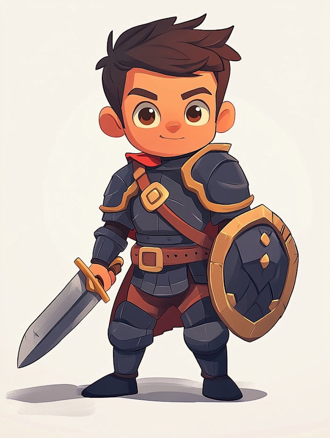 draw 2d game character or 2d game character