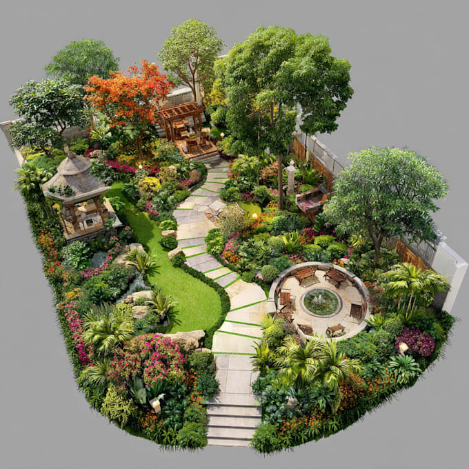 do captivating garden backyard landscape design
