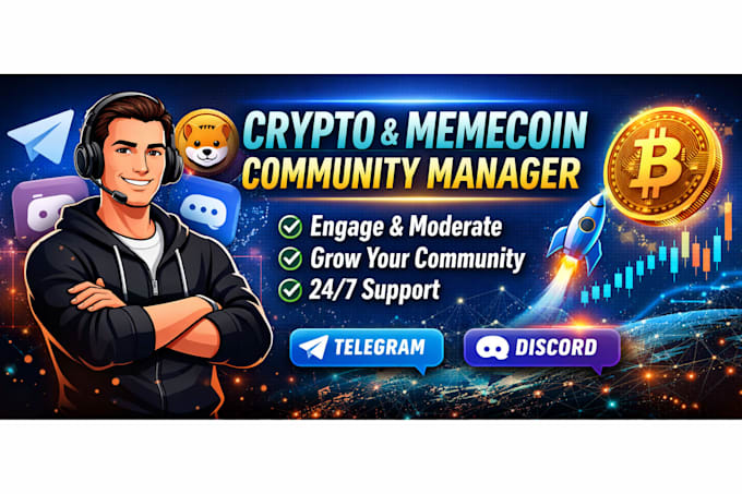 manage, engage, and moderate your crypto or memecoin community