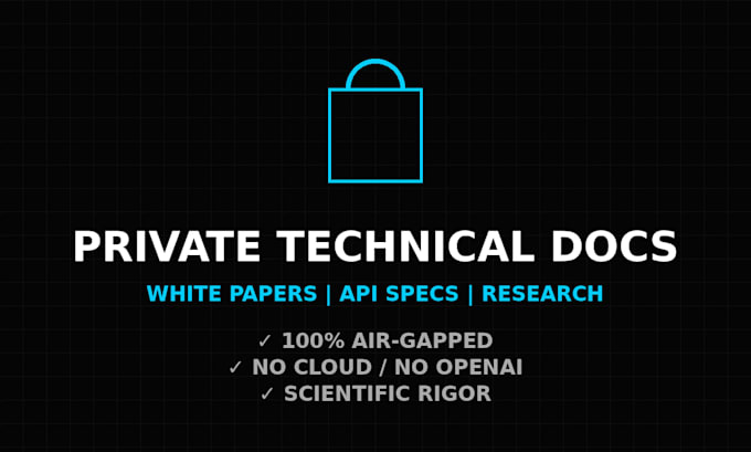 write private technical whitepapers using air gapped local ai