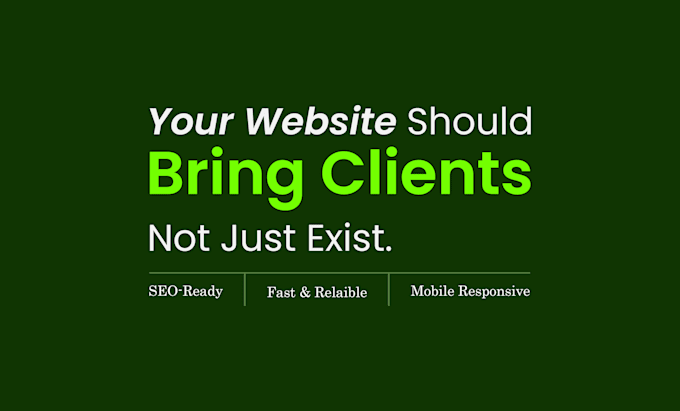 build professional website for business and startups