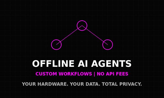 build a custom offline ai agent workflow for your data