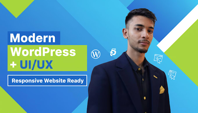 design and develop a wordpress website UI UX and performance focused