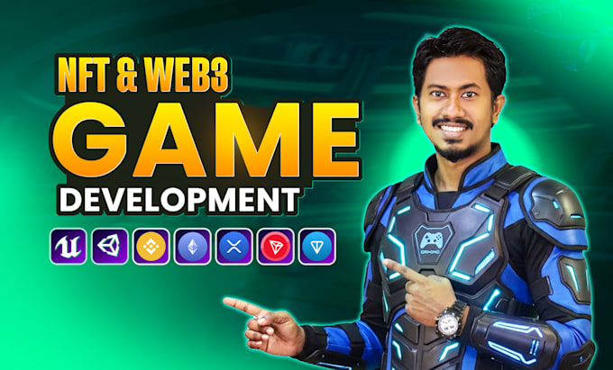 develop nft p2e web3 blockchain games crypto game using unity, wallet