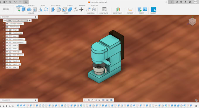 design precise 3d cad models in fusion 360