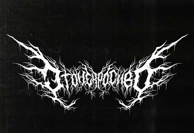 create a metal logo that matches your lyrical themes