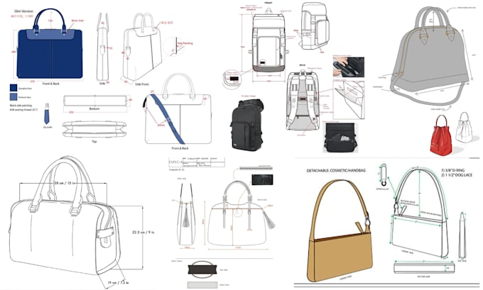design premium handbags backpack, wallets, duffle bag  luggage and techpack