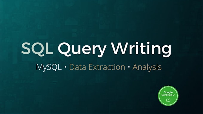 write optimized mysql or sql queries for your database