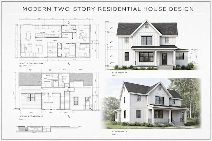 permit ready architectural and construction drawings for city approval