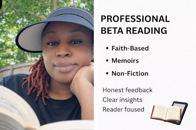 beta read your faith based book for clarity