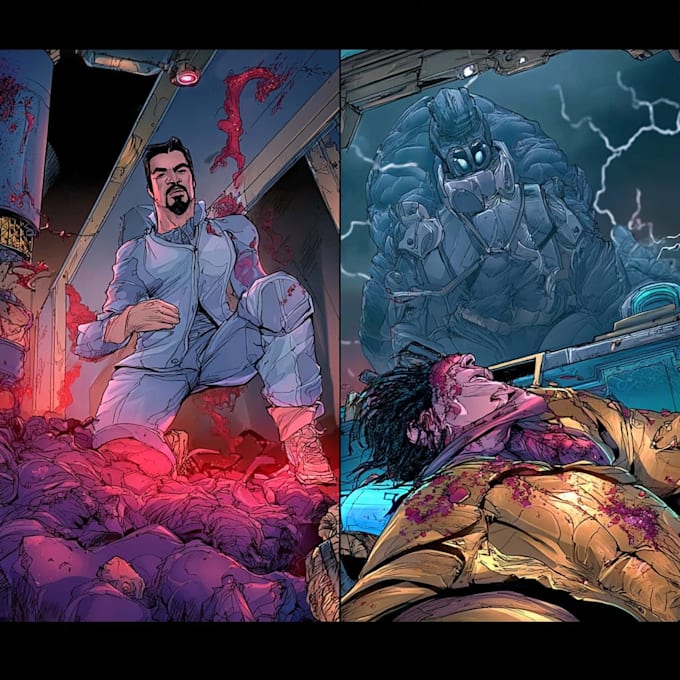 comic book professional artist