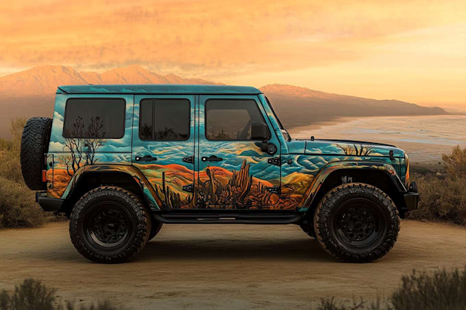 professional vehicle wrap design, car wrap