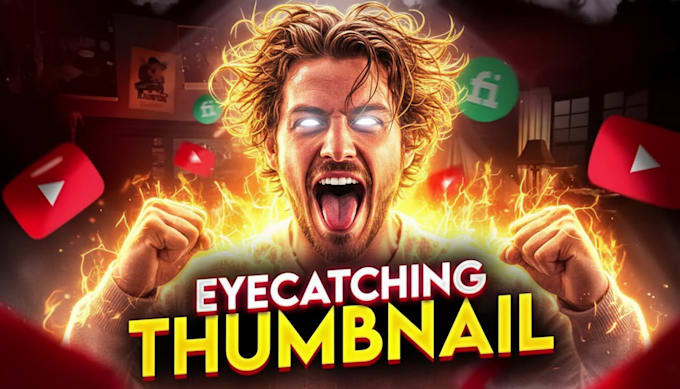 design high CTR mrbeast style youtube thumbnails