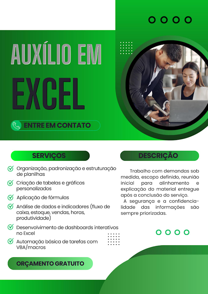 help you with custom excel solutions for organization and automation