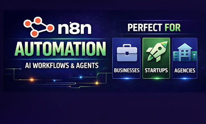 create agentic ai n8n workflow automation for business