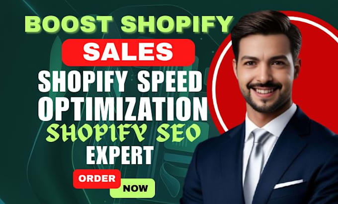 boost your shopify store speed, SEO and sales conversion