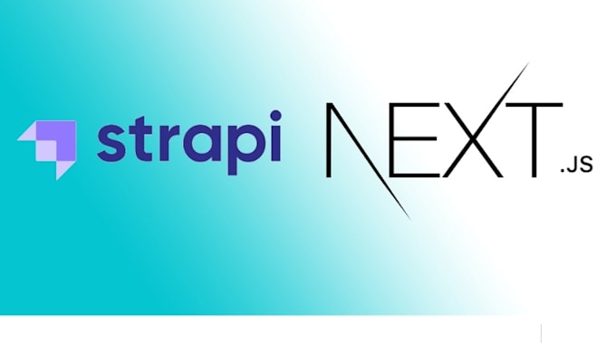 develop a next js website with strapi cms