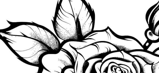 create trash polka design , sleeve tattoo design