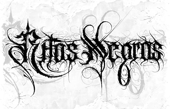 create original metal font logo and symbol design