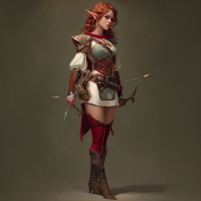 fantasy character and character art