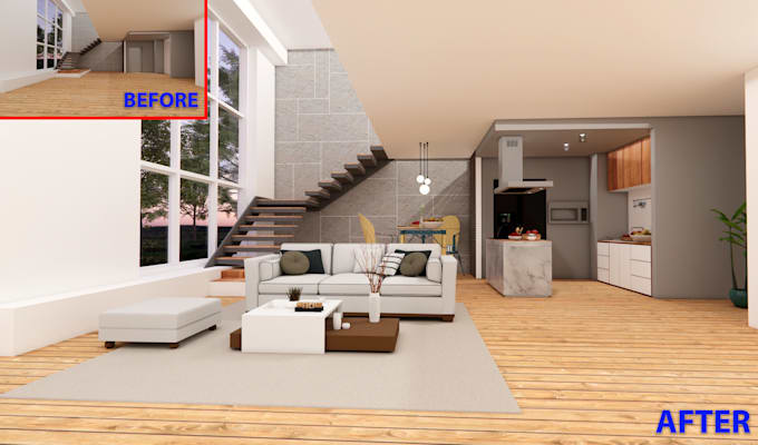 do virtual staging, virtual furniture, and virtual renovation