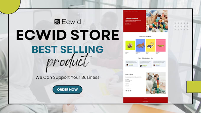 build and design your ecwid ecommerce store