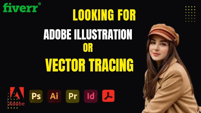 do anything on adobe illustrator, logo, redraw image, vector art, illustration