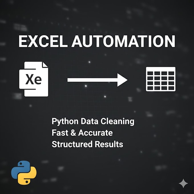 automate excel tasks and clean messy data using python
