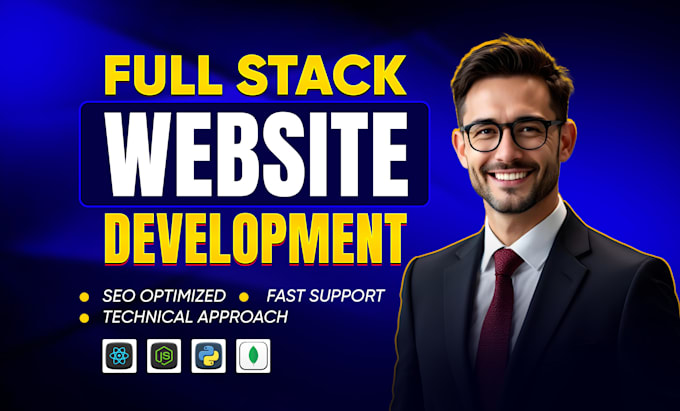 be your professional full stack web developer for custom websites