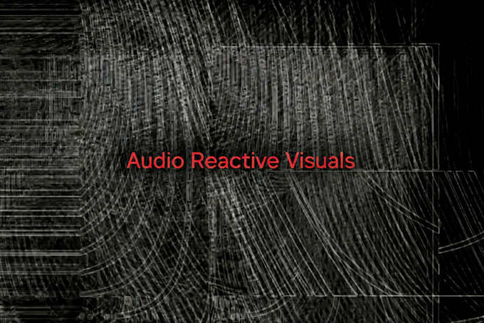 create custom audio reactive visuals using touchdesigner