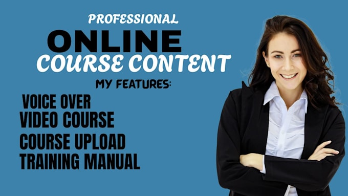 structure ai online course content, video course creation, lms website setup