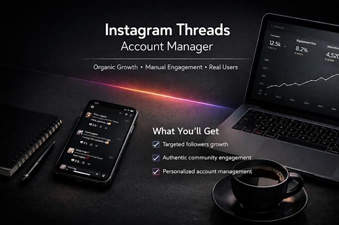 be instagram threads marketing manager for organic thread promotion