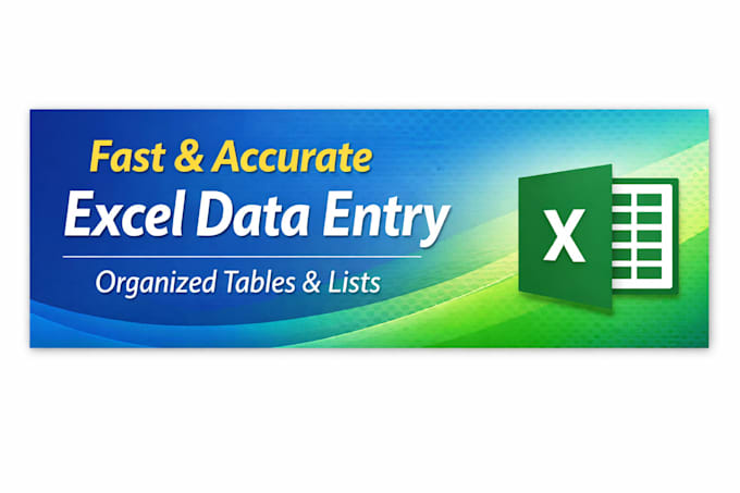 create and organize excel spreadsheets or data tables