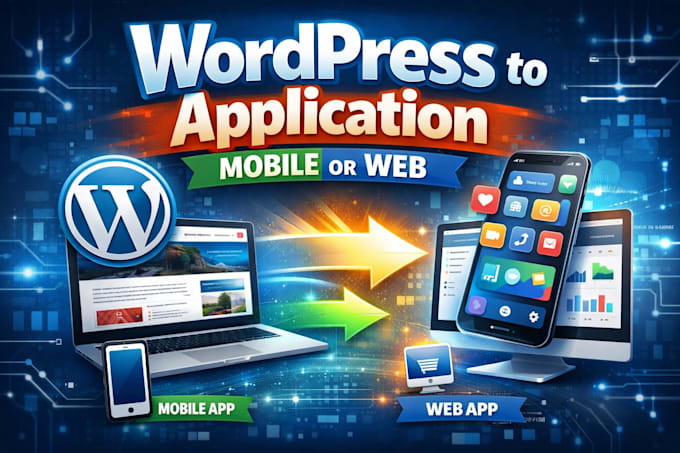 make your wordpress woocommerce website a mobile application