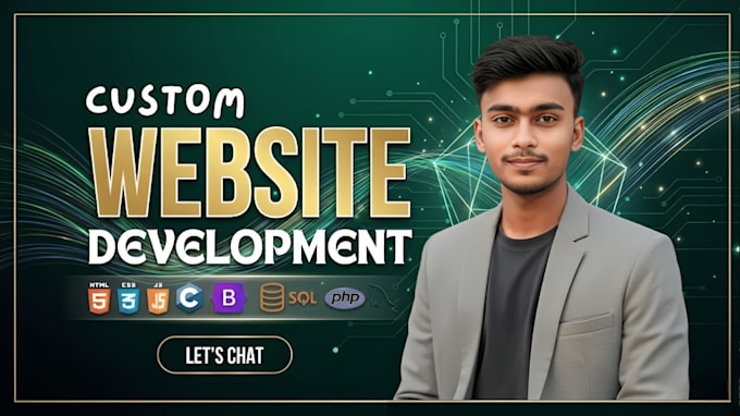 do website development for your business customs website