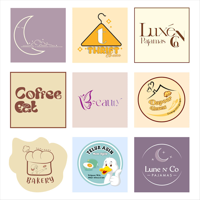 make a brand logo design for your bussiness