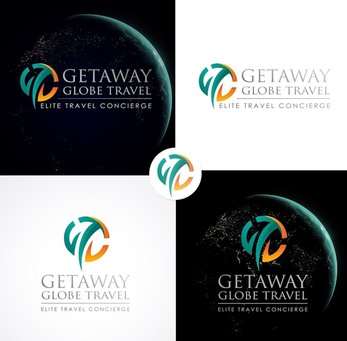 do modern high quality delightful globe logo